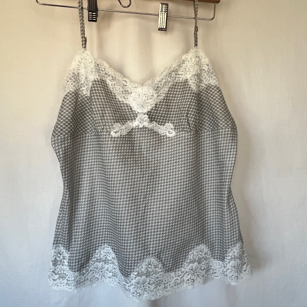 Express Design Studio Lace Trim Cami